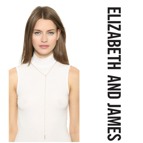 Elizabeth and James Jewelry - *SOLD* Elizabeth and James Topaz Lariat Necklace